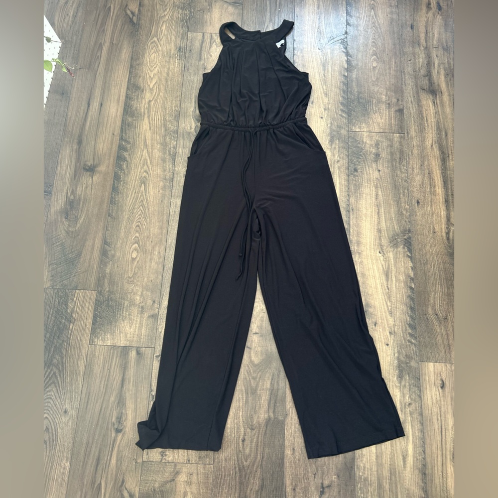 Emma & Michele Classic Black Jumpsuit
